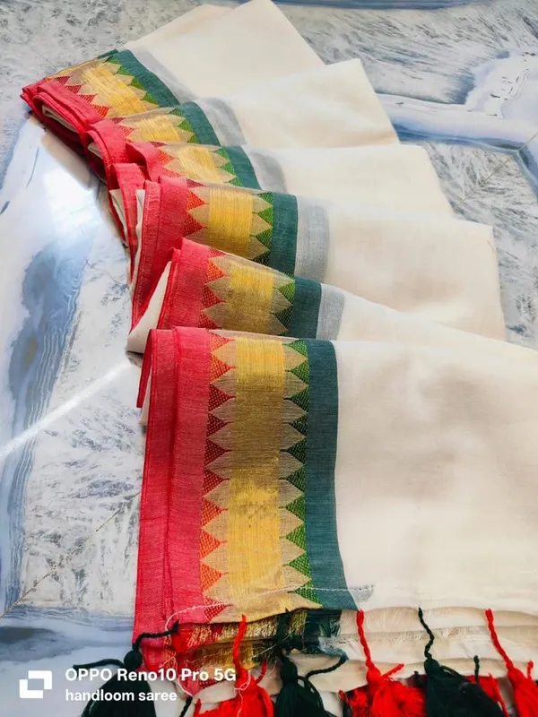 Cream_Handloom_Traditional_Saree_for_Women