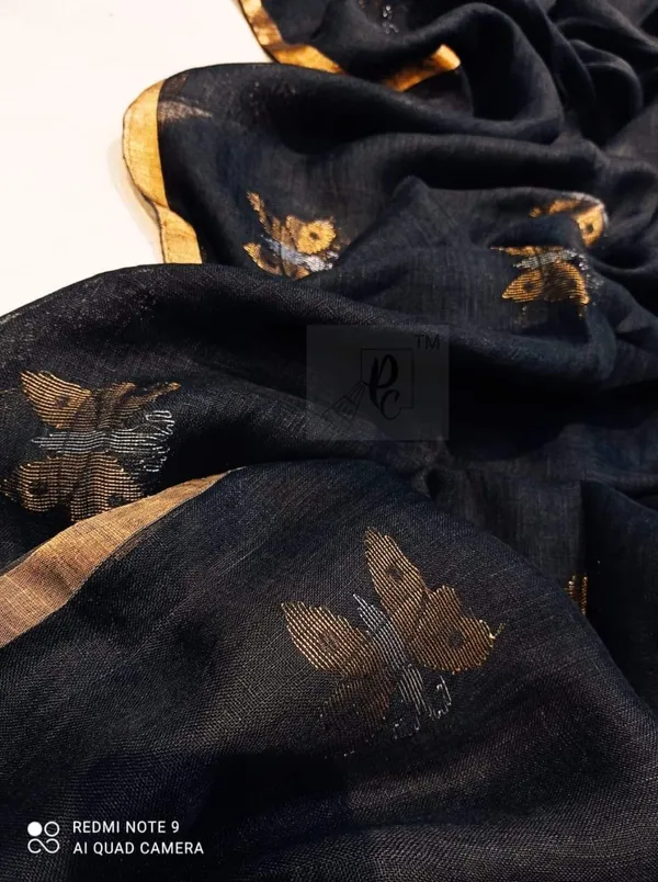 Black_Butterfly_Motif_Saree_for_Women