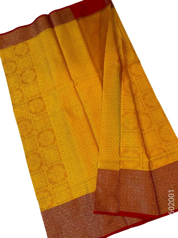 Mustard_Woven_Traditional_Cotton_Silk_Saree
