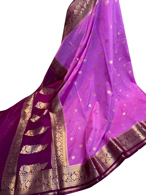 Kora_Organza_Zari_Work_Buti_Banarasi_Saree