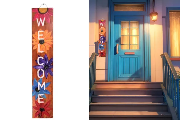 Welcome_Hanging_Wooden_Wall_Decor_for_Main_Door_Entrance_|_Hand_Painted_Rustic_Welcome_Sign_|_Decorative_Wall_Hanging_for_Home,_Living_Room,_Entryway,_Porch_&_Farmhouse_|_26_x_6_Inches