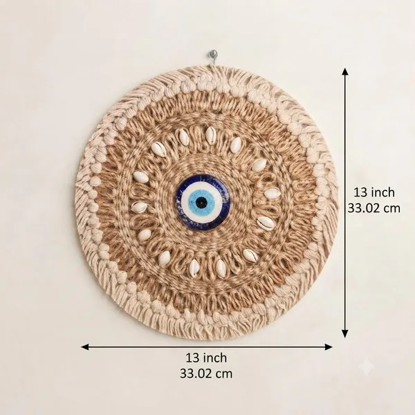 Boho_Macrame_Evil_Eye_Wall_Hanging_-_Jute_Nazar_Battu_Decor_For_Living_Room,_Bedroom,_Home_Entrance_|_Vastu_Feng_Shui_Handmade_Wall_Art,_33Cm_Round