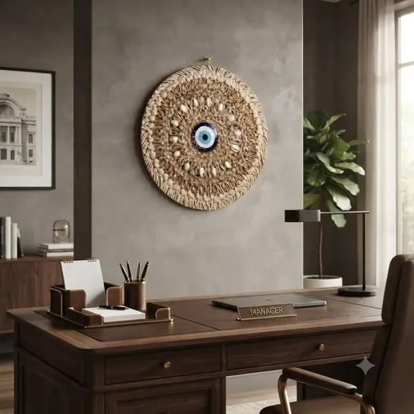 Boho_Macrame_Evil_Eye_Wall_Hanging_-_Jute_Nazar_Battu_Decor_For_Living_Room,_Bedroom,_Home_Entrance_|_Vastu_Feng_Shui_Handmade_Wall_Art,_33Cm_Round