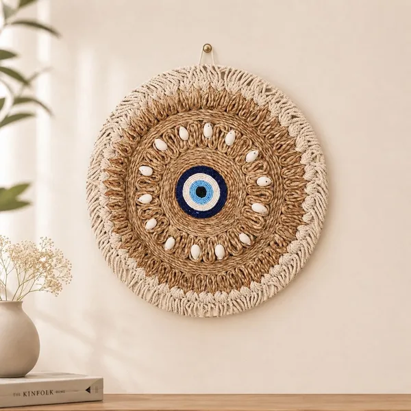Boho_Macrame_Evil_Eye_Wall_Hanging_-_Jute_Nazar_Battu_Decor_For_Living_Room,_Bedroom,_Home_Entrance_|_Vastu_Feng_Shui_Handmade_Wall_Art,_33Cm_Round