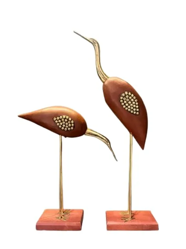 Lucky_Swan_Couple_|_Pair_Of_Swans_For_Good_Luck_And_Love_|_Showpiece_For_Home_Decor_|_Wooden_(Pack_Of_2)_-_14_Inch_&_11_Inch