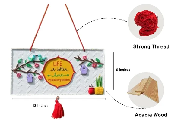 Wooden_Wall_Hanging_for_Balcony_Garden_Decor_|_Handcrafted_Clay_&_Wood_Wall_Hanging_with_"Life_is_Better_Here"_Quote_|_Balcony_Decoration_Items_for_Wall,_Terrace,_Patio,_Garden,_Verandah_&_Outdoor_Home_Decor