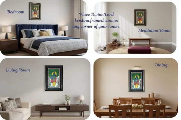 Madhubani_Krishna_Art_Framed_Painting_For_Home,_Office,_Hotel,Shop_Etc.