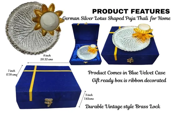 Metal_Lotus_Puja_Thali_For_Home_Temple_(Velvet_Case_Gift_Box_Included)