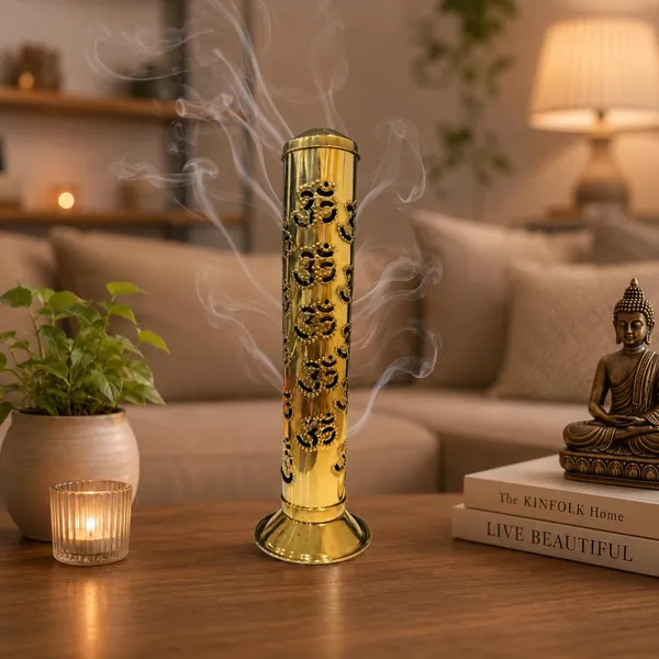 Brass_Incense_Holder_With_Om_Symbol_Cutwork,_Gold_Finish,_Spiritual_Decor_For_Meditation_-_Pack_Of_1
