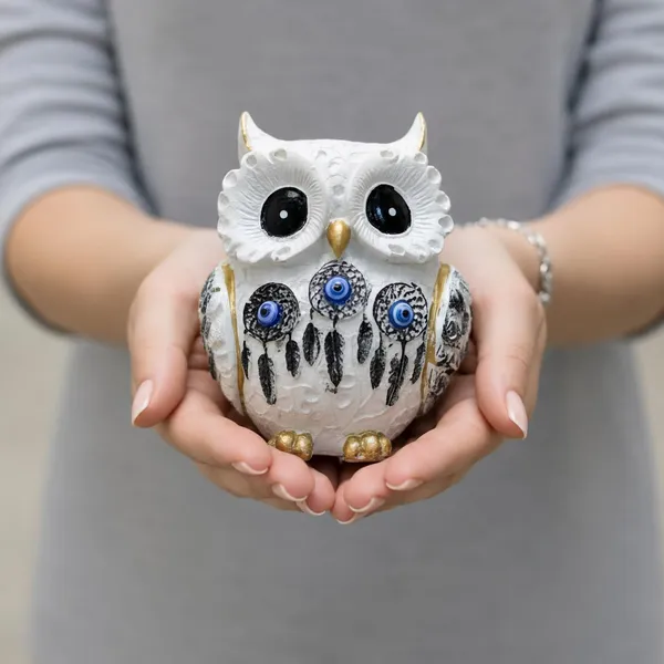 White_Owl_Statue_for_Good_Luck_|_Resin_Owl_Statue_for_Vastu_&_Home_Decor|Lucky_Owl_Showpiece_for_Living_Room,Office_Desk_&_Table_Decor|Spiritual_Gift_for_Housewarming,Diwali_&_Corporate_Gifting_|_5_Inch