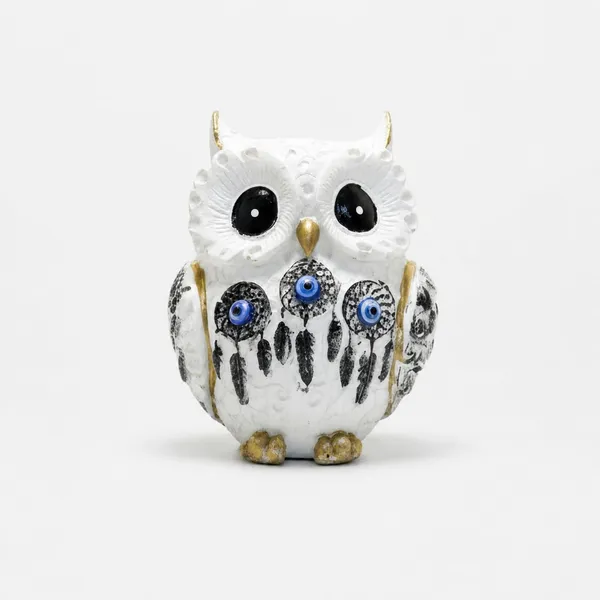 White_Owl_Statue_for_Good_Luck_|_Resin_Owl_Statue_for_Vastu_&_Home_Decor|Lucky_Owl_Showpiece_for_Living_Room,Office_Desk_&_Table_Decor|Spiritual_Gift_for_Housewarming,Diwali_&_Corporate_Gifting_|_5_Inch