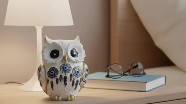 White_Owl_Statue_for_Good_Luck_|_Resin_Owl_Statue_for_Vastu_&_Home_Decor|Lucky_Owl_Showpiece_for_Living_Room,Office_Desk_&_Table_Decor|Spiritual_Gift_for_Housewarming,Diwali_&_Corporate_Gifting_|_5_Inch