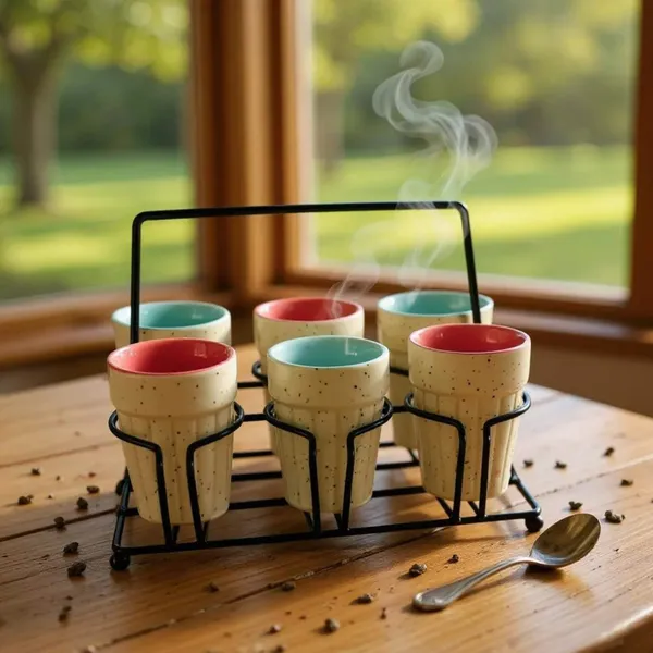 Matte_Chic_Ceramic_Kulhad_Tea_Set_with_Metal_Stand_?_100ml_Chai_Cups_(Set_of_6,_White)