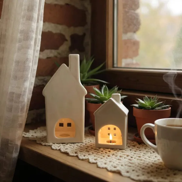 Ceramic_Candle_Coattge_Tea_Light_Holders_?_White_Decorative_Stoneware_Houses_(Set_of_2)