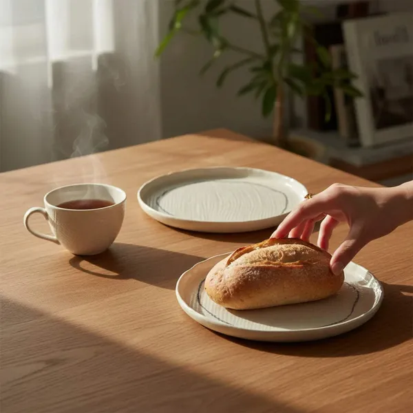 The_Weaver?s_Ring_Plate__?_Handcrafted_Textured_Ceramic_Side_&_Dinner_Plates_(Set_of_2)