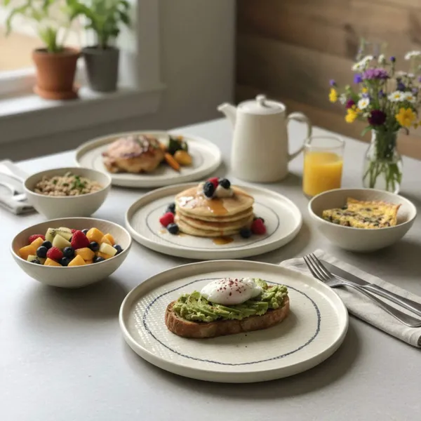 The_Weaver?s_Ring_Plate__?_Handcrafted_Textured_Ceramic_Side_&_Dinner_Plates_(Set_of_2)