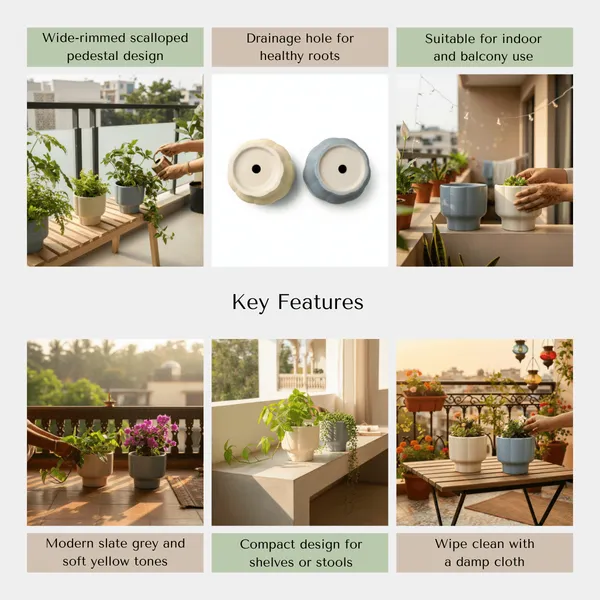Balance_Minimalist_Ceramic_Planters_with_Drainage_Holes_?_Set_of_2_|_Pastel_Yellow_&_Grey_Balcony_Pots