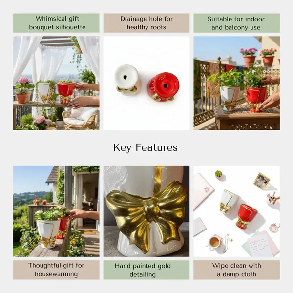 Bouquet_Planters__?_Ceramic_Flower_Pots_with_Gold_Bow_Detail_(Set_of_2)