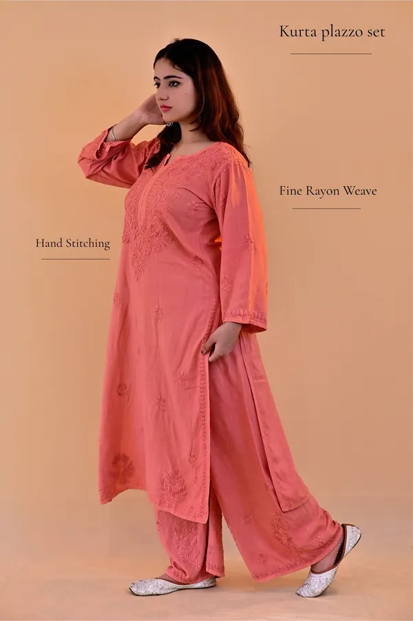 Pink_Rayon_Embroidered_Kurta_Palazzo_Set_For_Women