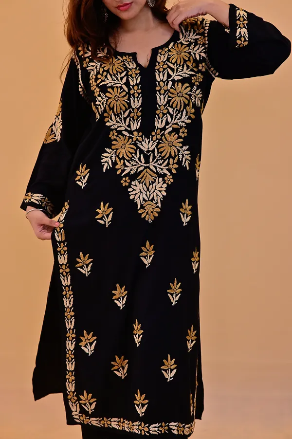 Black_Rayon_Straight_Kurta_Palazzo_Set_For_Women