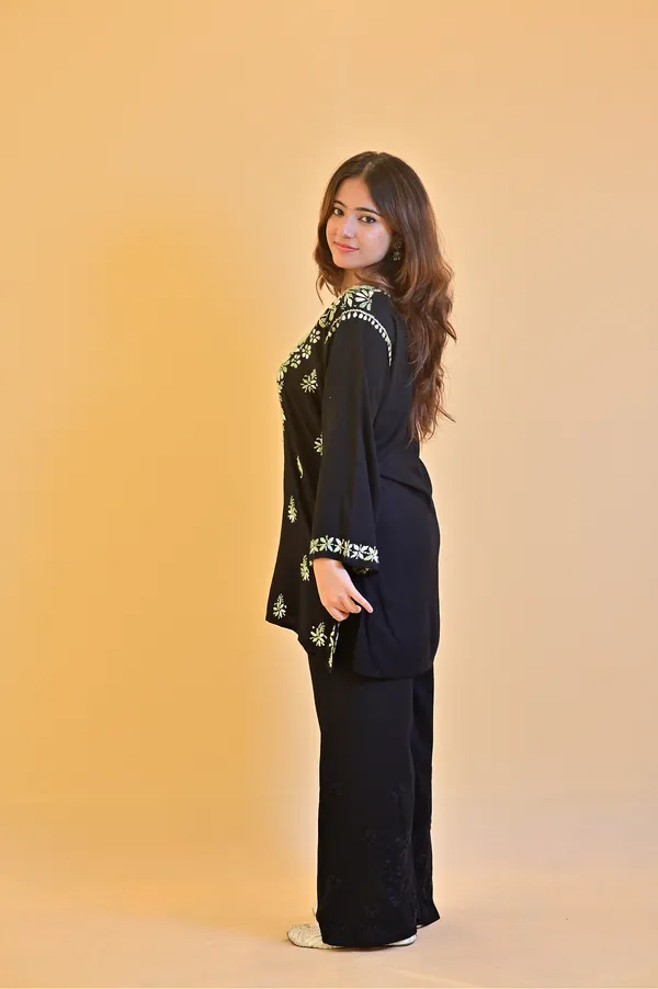 Black_Rayon_Straight_Kurta_Set_For_Women