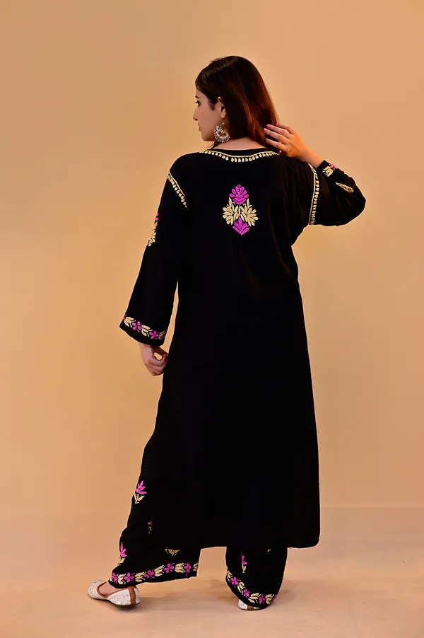 Black_Embroidered_Straight_Kurta_Palazzo_Set_For_Women