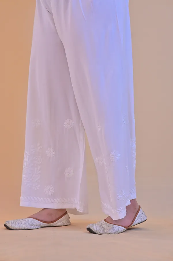 White_Embroidered_Wide_Leg_Palazzo_Pants_For_Women