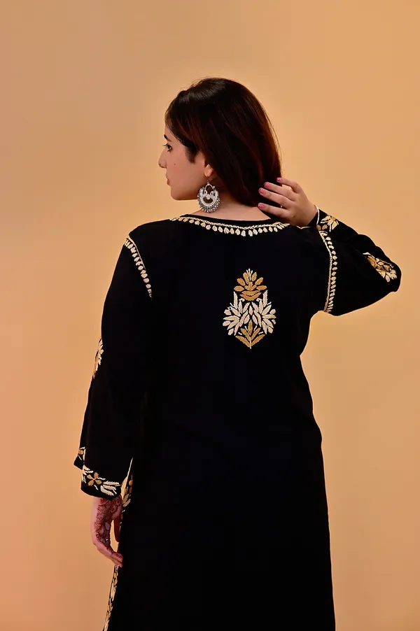 Black_Rayon_Straight_Kurta_Palazzo_Set_For_Women