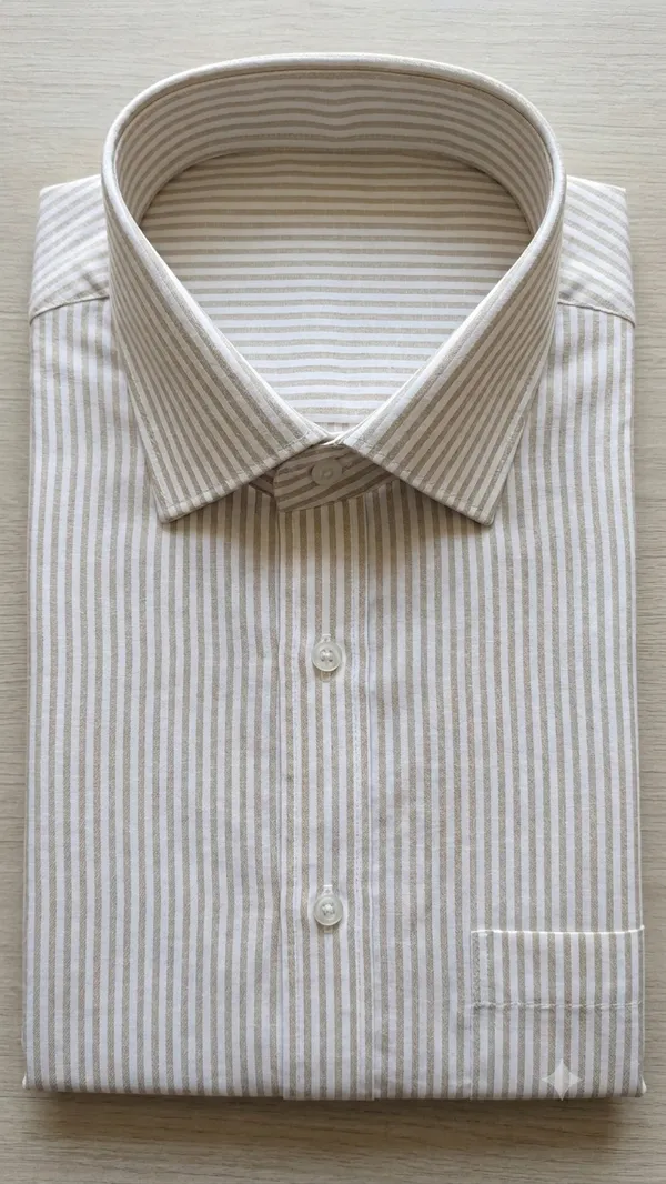 Beige_Cotton_Striped_Formal_Shirt_For_Men