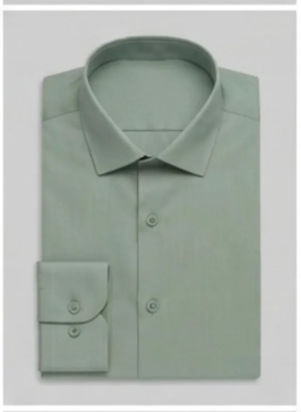 Light_Green_Cotton_Full_Sleeve_Formal_Shirt_For_Men