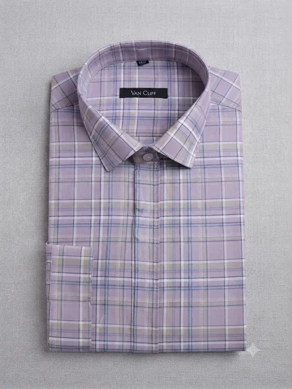 Light_Purple_Cotton_Shirt_For_Men