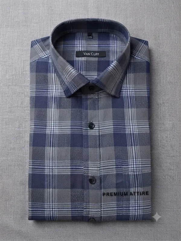 Blue_And_Grey_Cotton_Shirt_For_Men