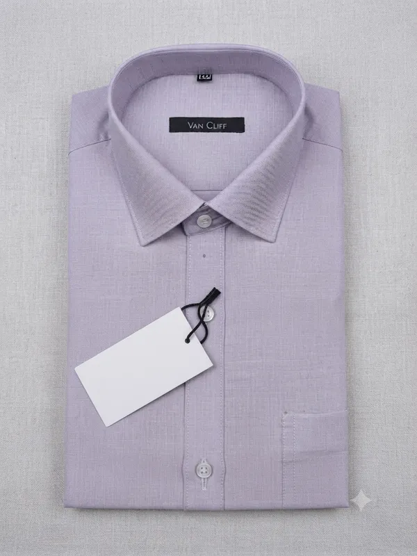 Lavender_Cotton_Shirt_For_Men