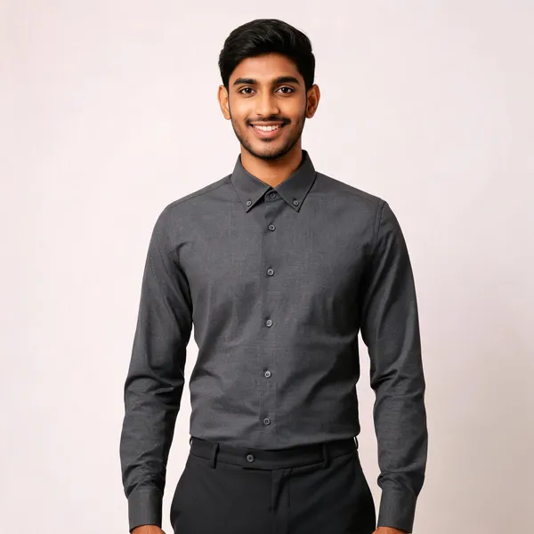 Grey_Cotton_Formal_Shirt_For_Men