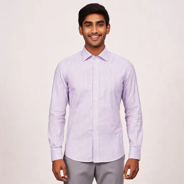 Lavender_Cotton_Striped_Formal_Shirt_For_Men