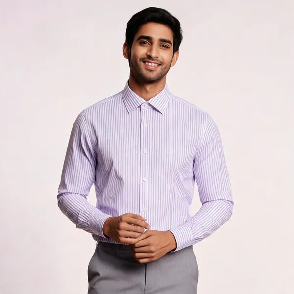 Lavender_Cotton_Striped_Formal_Shirt_For_Men