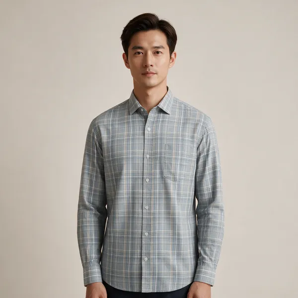 Light_Blue_Cotton_Shirt_For_Men