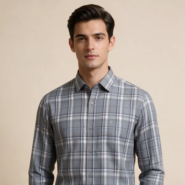 Grey_Cotton_Shirt_For_Men