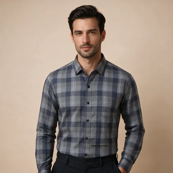 Blue_And_Grey_Cotton_Shirt_For_Men