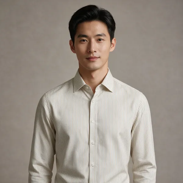 Light_Yellow_Cotton_Shirt_For_Men