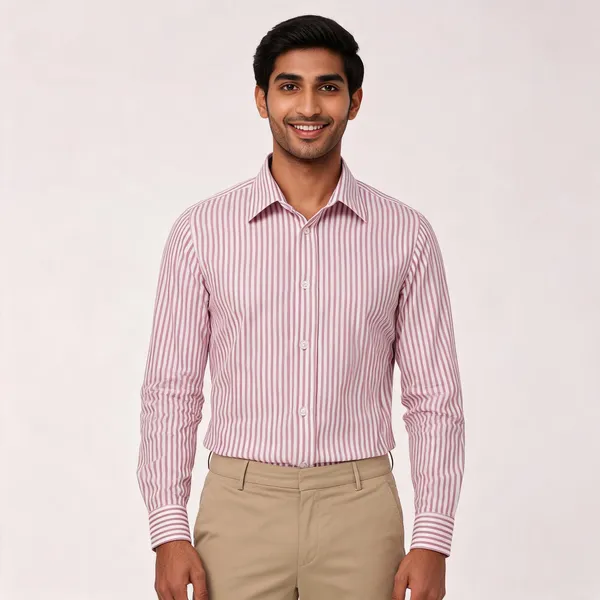 Pink_Cotton_Striped_Regular_Fit_Shirt_For_Men