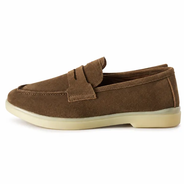 Brown_Suede_Casual_Slip-On_Loafers_For_Men