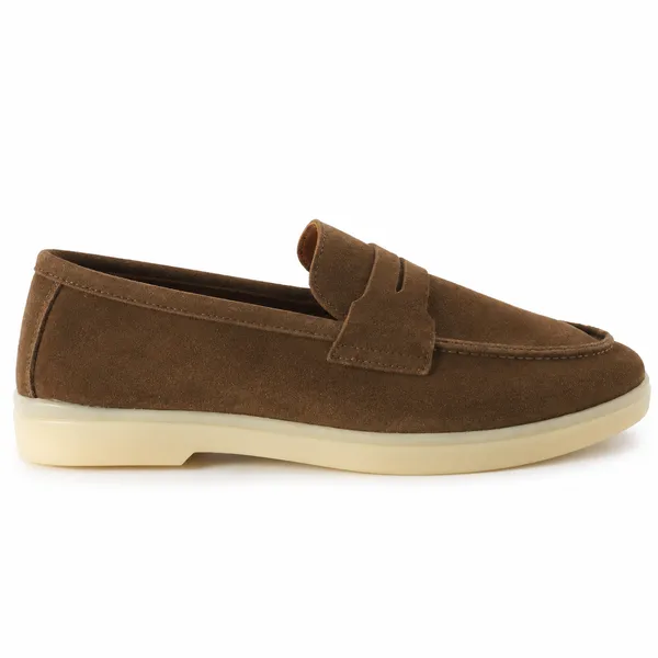 Brown_Suede_Casual_Slip-On_Loafers_For_Men