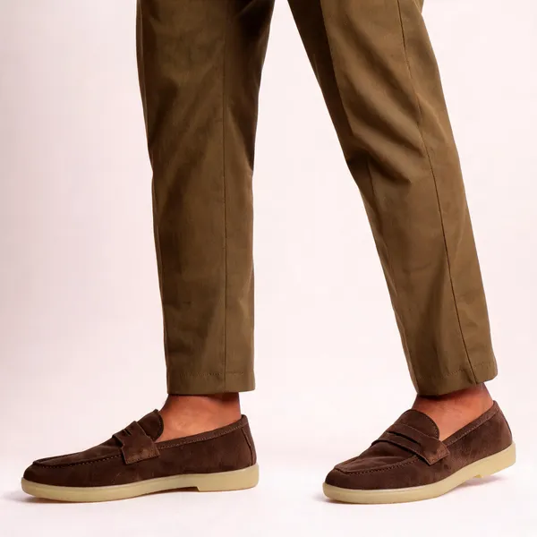 Brown_Suede_Casual_Slip-On_Loafers_For_Men