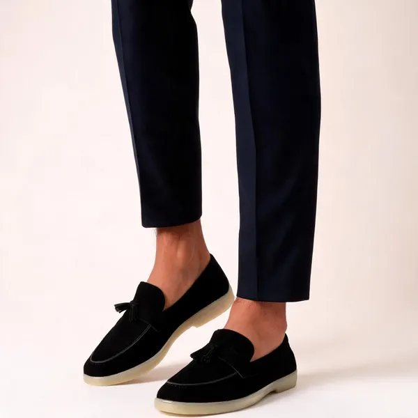 Black_Suede_Slip-On_Loafers_For_Men