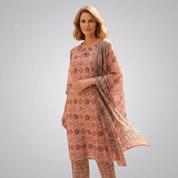 Pink_modal_chanderi_Suit_Set_For_Women