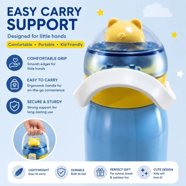 Blue_Bear_Print_Water_Bottle_With_Carry_Handle