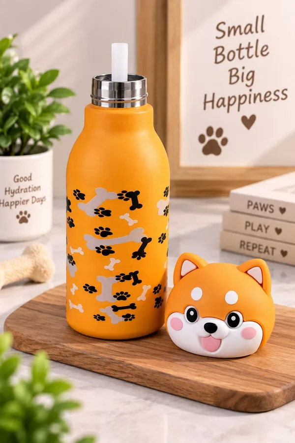 Cute_Dog_chicu_tom_cartoon_480ml_bottle