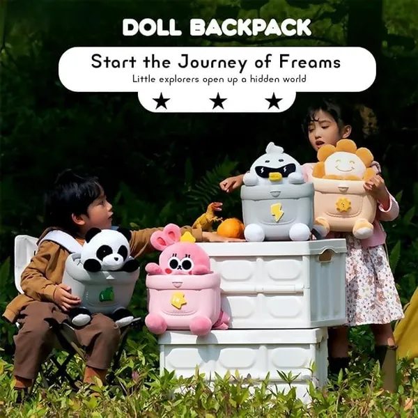 White_Grey_Panda_Plush_Kids_Backpack