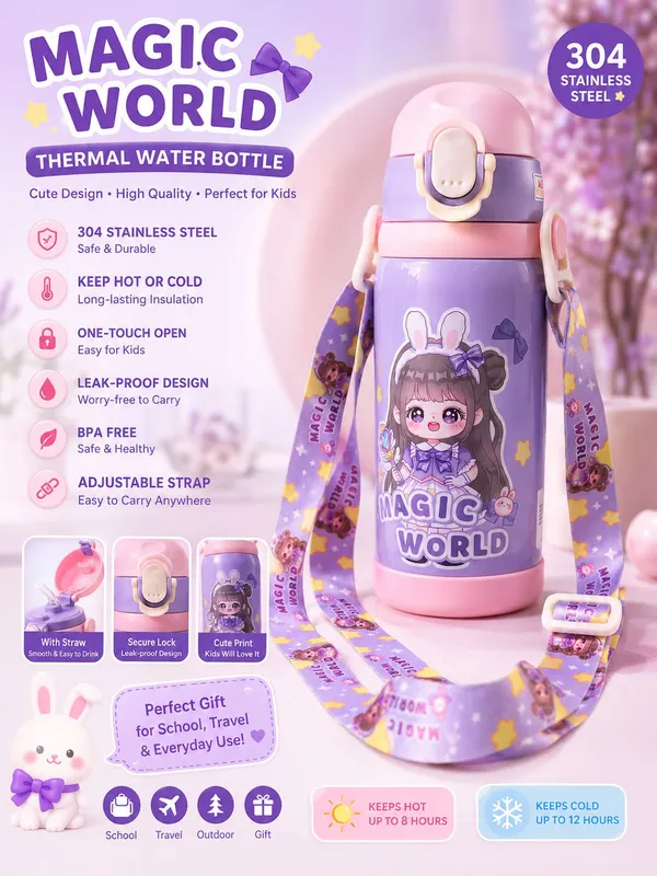 Purple_Pink_Cartoon_Flip-Top_Water_Bottle_for_Kids